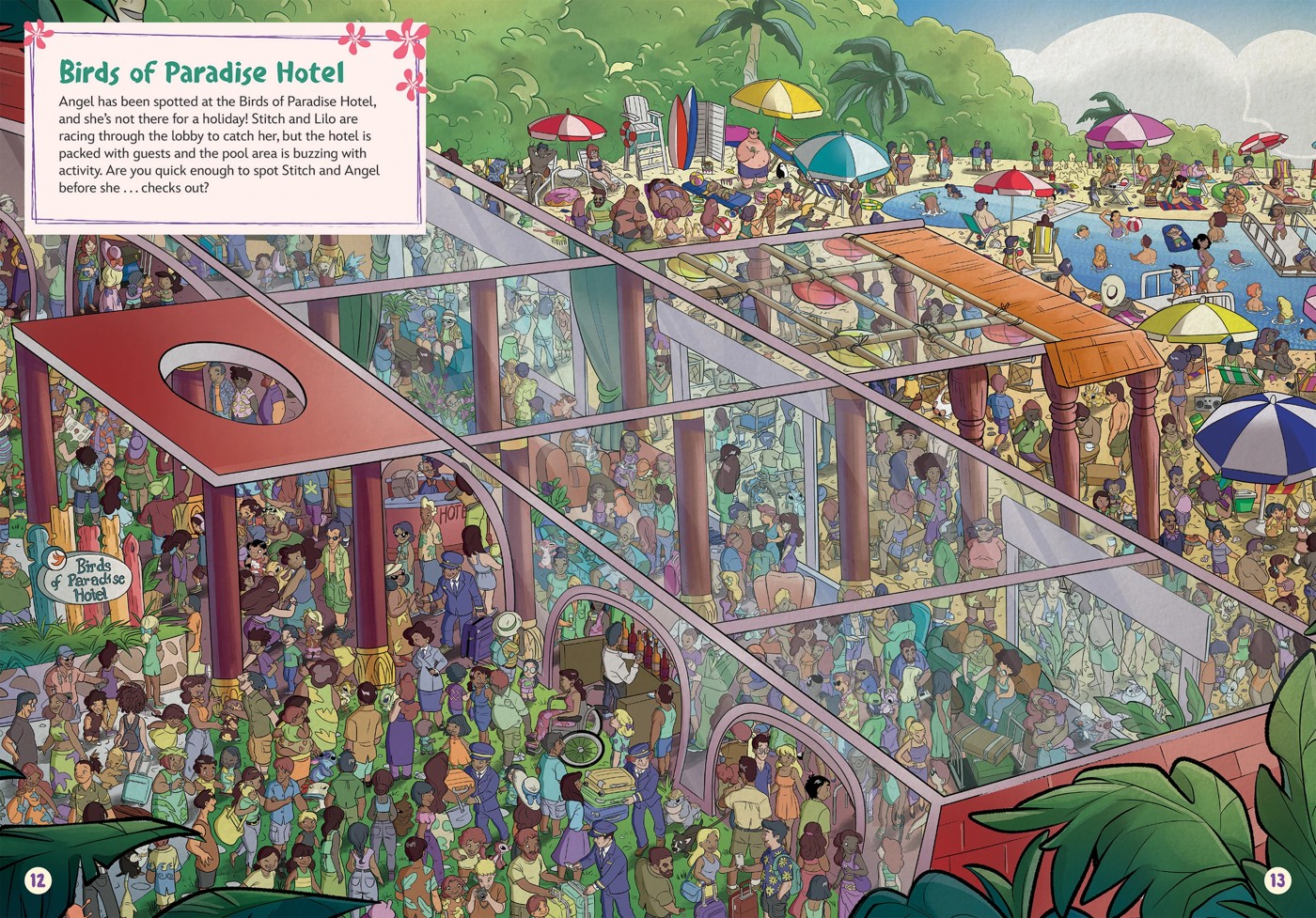 Disney Stitch: Where are Stitch and Angel? - A Search-and-Find Activity Book 2 of 4