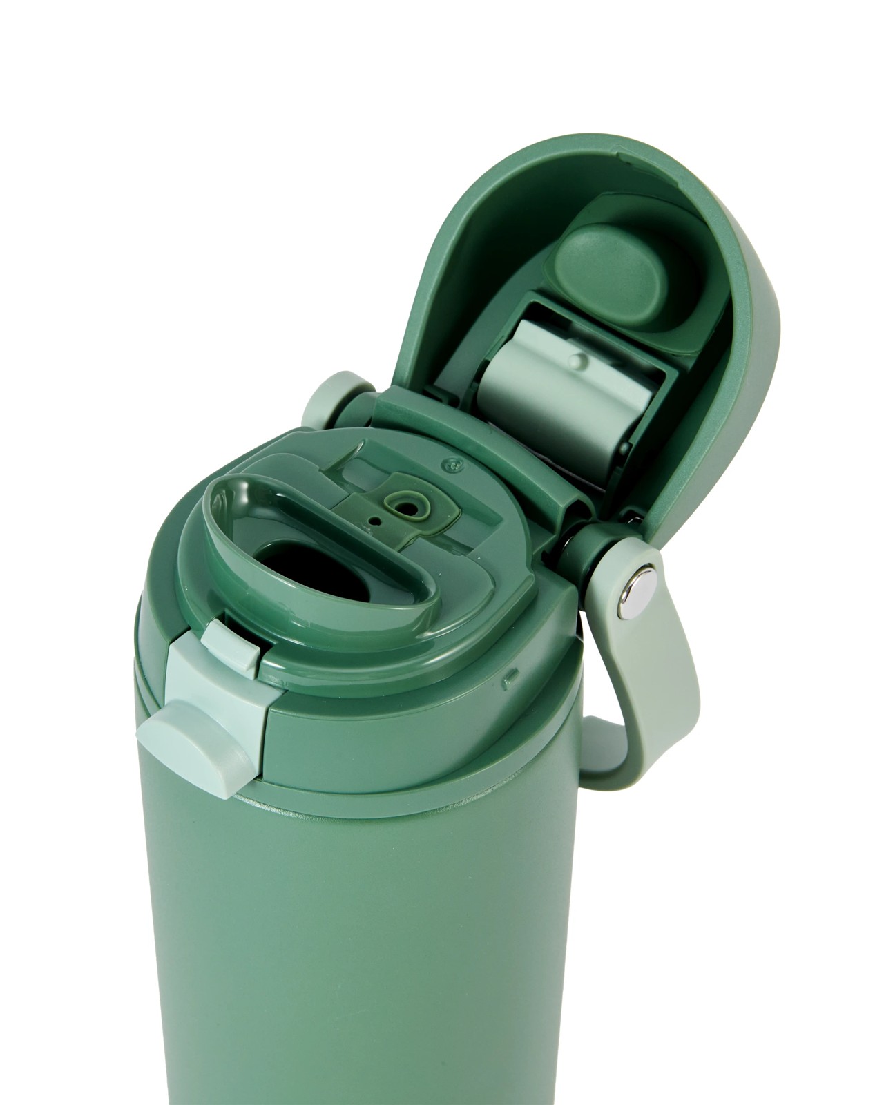 Anko 530ml Olive Dual Lid Drink Bottle 4 of 5
