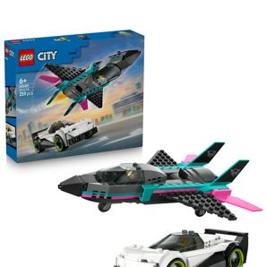 LEGO® City Jet vs. Car 60489 product image
