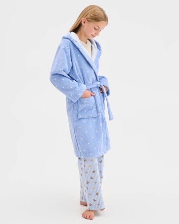 Older Girls Australian Cotton Towelling Dressing Gown