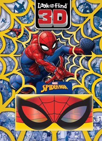 Marvel Spider-Man: 3D Look and Find - Book