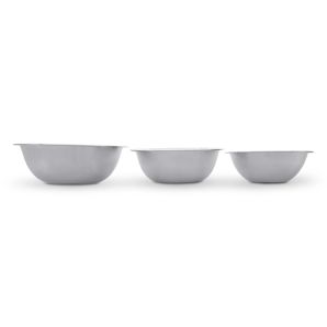 Stainless Steel Bowls, 3 Pack - Anko