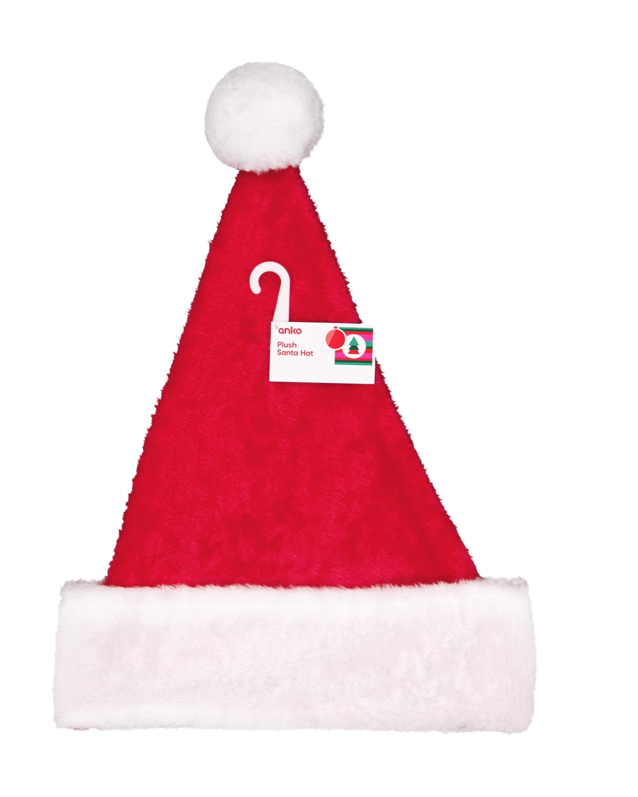 Anko Plush Santa Hat 4 of 4