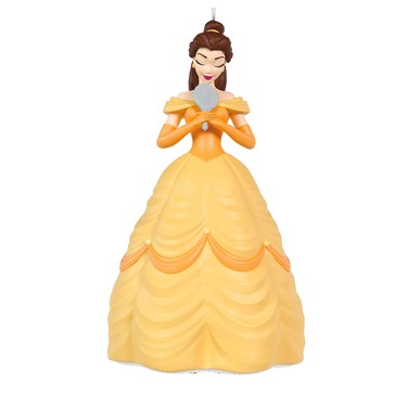 Hallmark Keepsake Belle with the Enchanted Mirror Disney Beauty and the Beast 35th Anniversary Christmas Tree Ornament