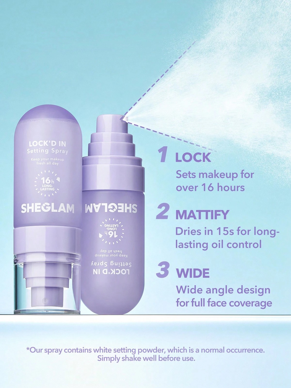 SHEGLAM Lock'd In Setting Spray 2 of 6