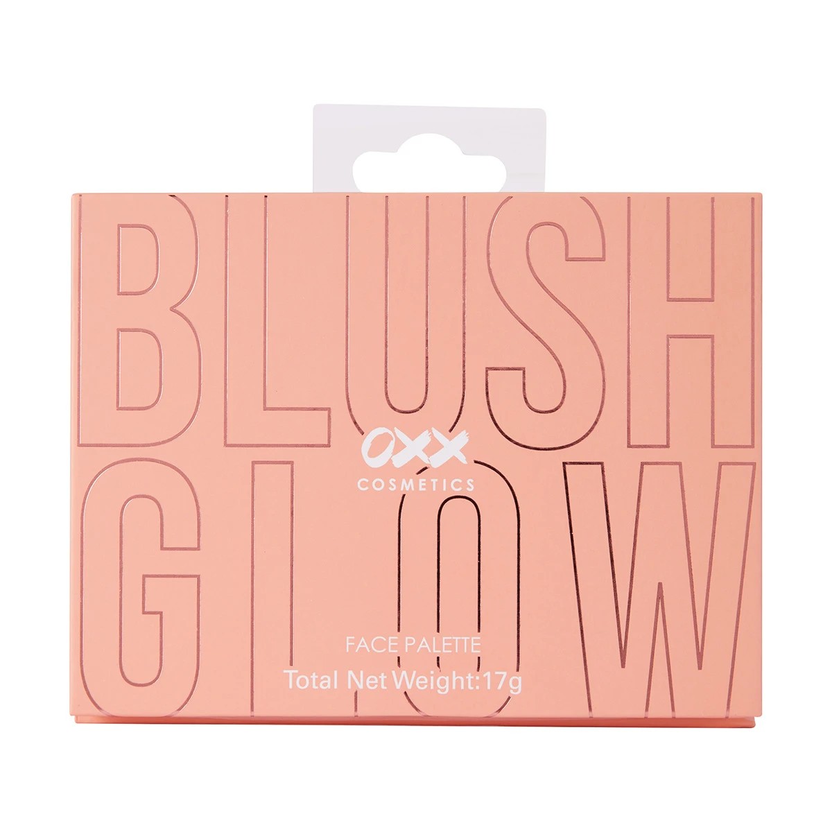 Blush Glow Face Palette, Soft Coral OXX Cosmetics Target Australia