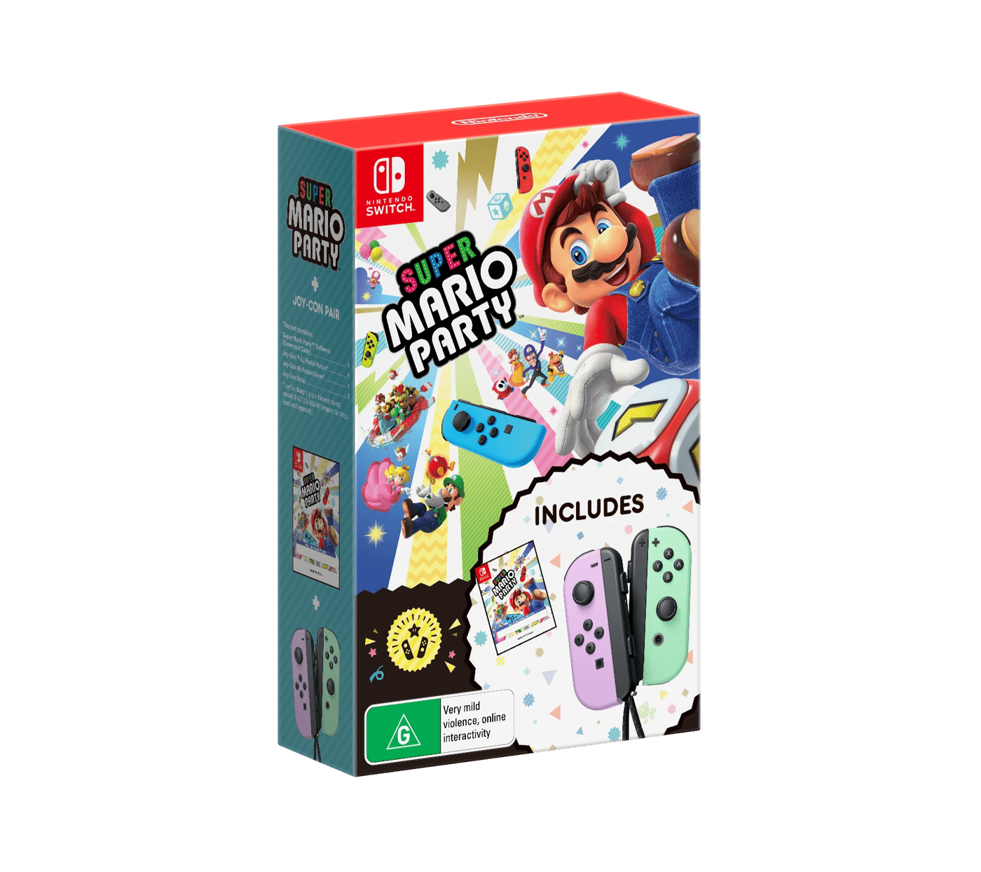 Pastel Joy-Con and Super Mario Party bundle heading to Australia - Vooks