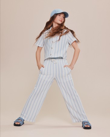 Textured Knit Pants