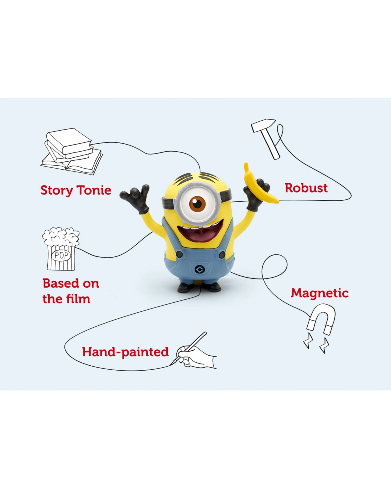 Tonies - Despicable Me - Minion Stuart Tonie Audio Character 3 of 5
