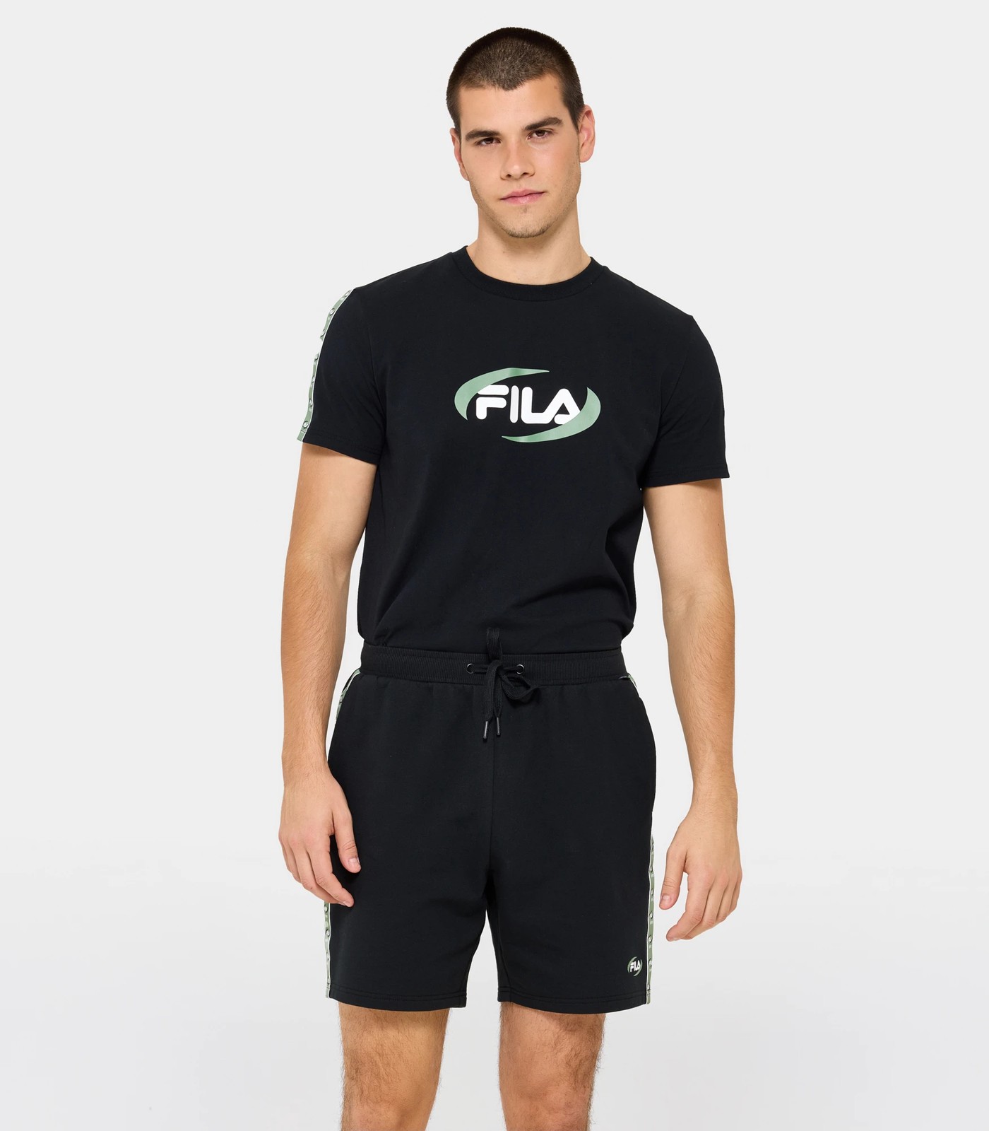 Fila t shirt and shorts on sale