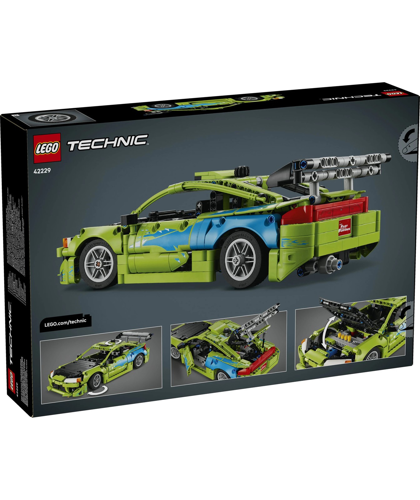 LEGO® Technic Fast and Furious Mitsubishi Eclipse Car 42229 6 of 6
