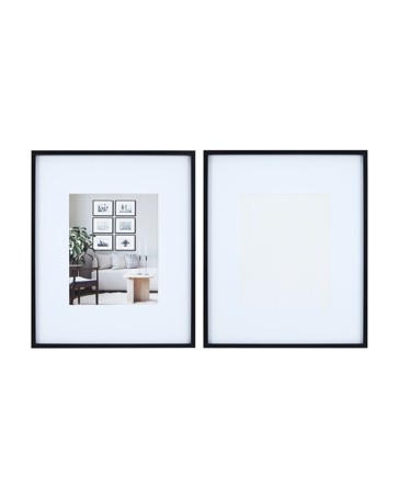 Anko Set of 2 Gallery Frame - Black