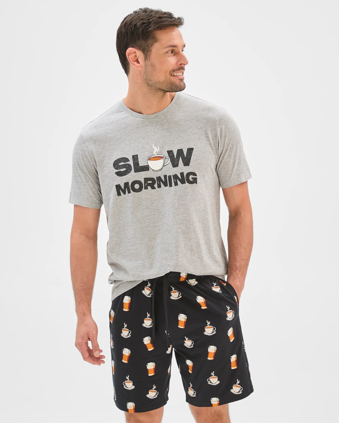 Maxx Australian Cotton Knit Jersey Sleep Shorts 2 of 6