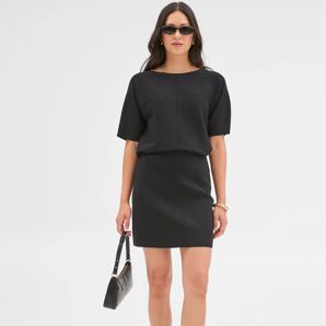 Preview Crepe Knit Mini Skirt