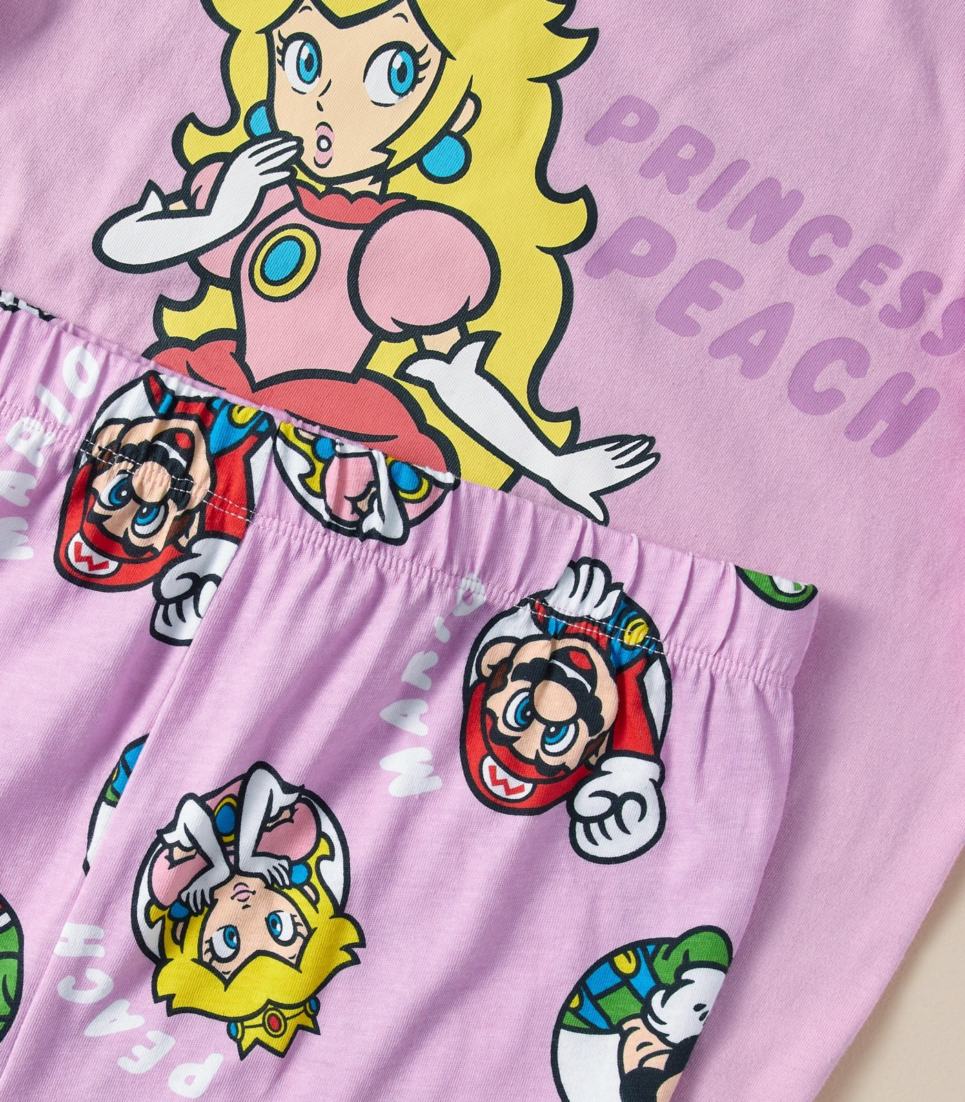 Kids Family Matching Super Mario Cotton Pyjama Set 3 of 5