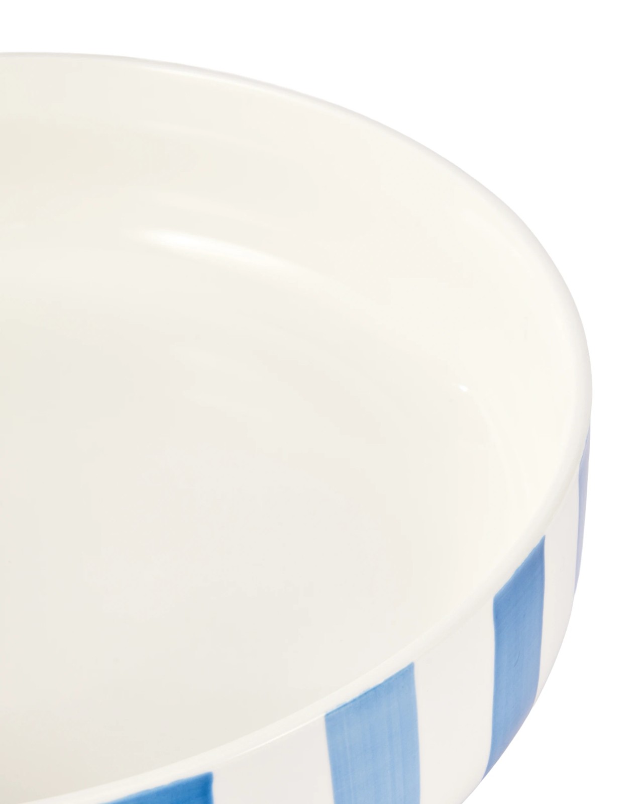 Anko Blue Stripe Serving Bowl 2 of 4