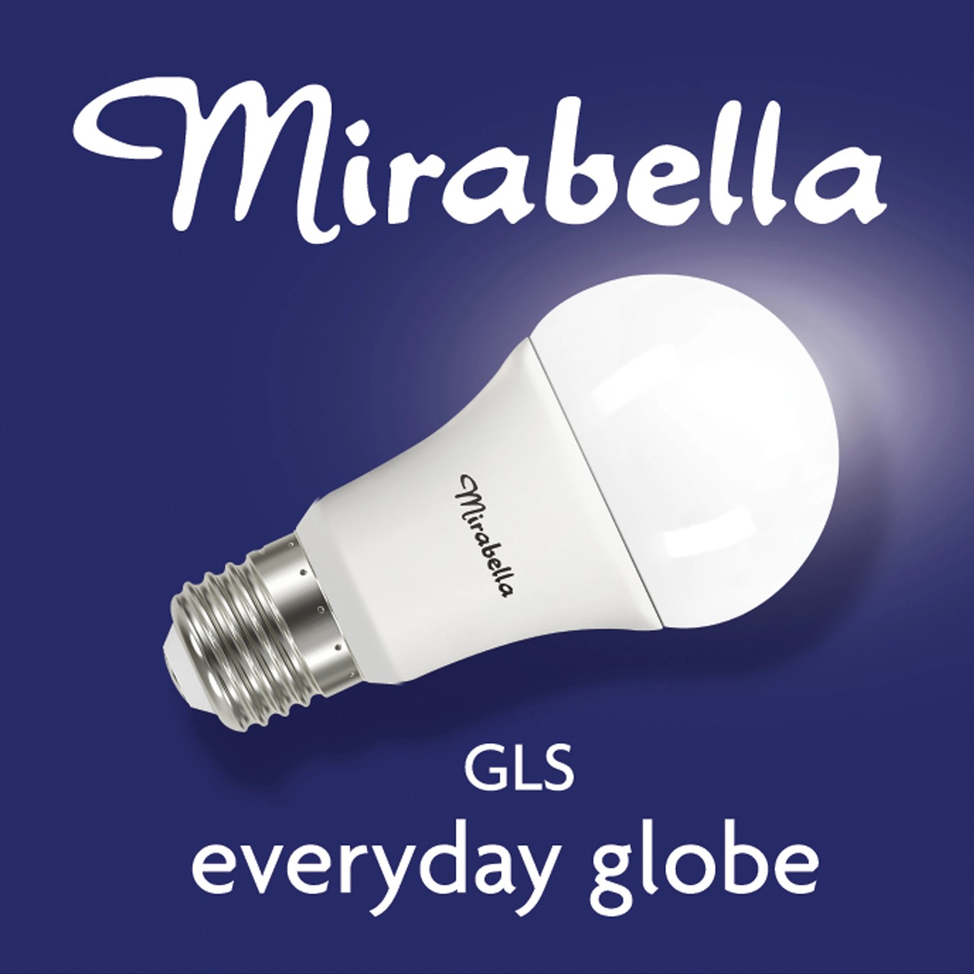 Mirabella E27 9W LED Cool White GLS Everyday Globe 6 of 6