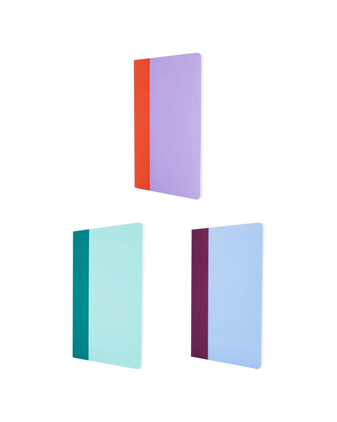 Anko 3 Pack of A5 2 Tone Notebooks 3 of 4