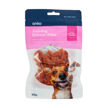 Pet Treat Salmon Training Bites - Anko