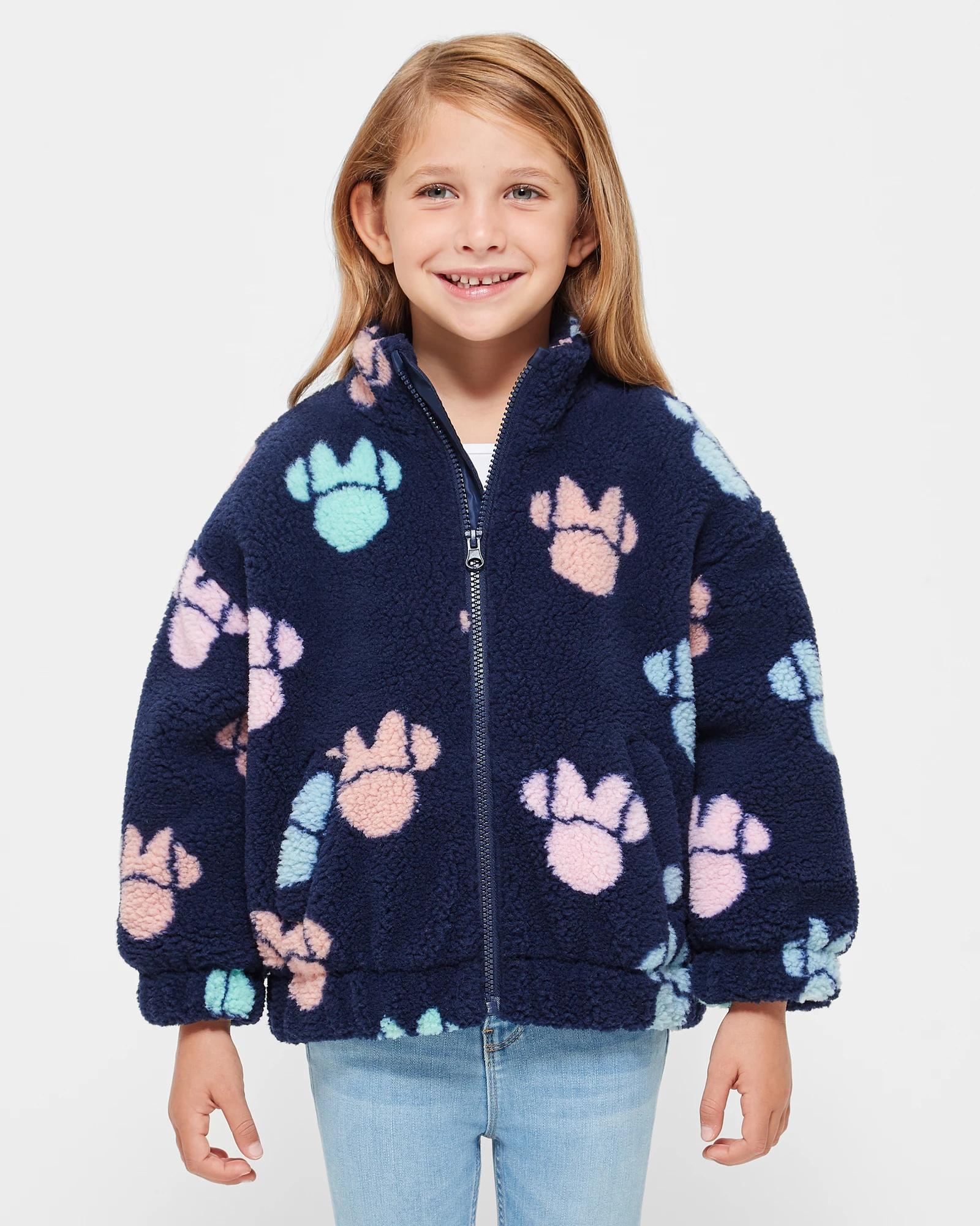 Minnie mouse fleece jacket best sale