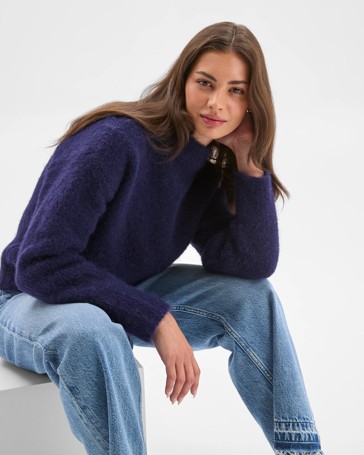 Petites Plush Knit Jumper
