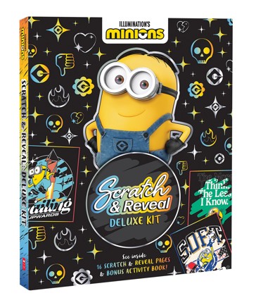 Illuminations' Minions: Scratch and Reveal Deluxe Kit - Book