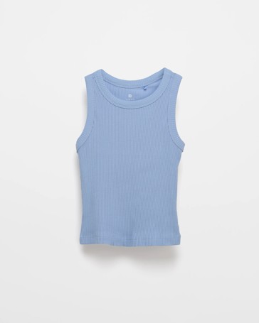Australian Cotton Racer Back Rib Tank