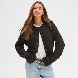 Lily Loves Australian Cotton Blend Knit Cardigan