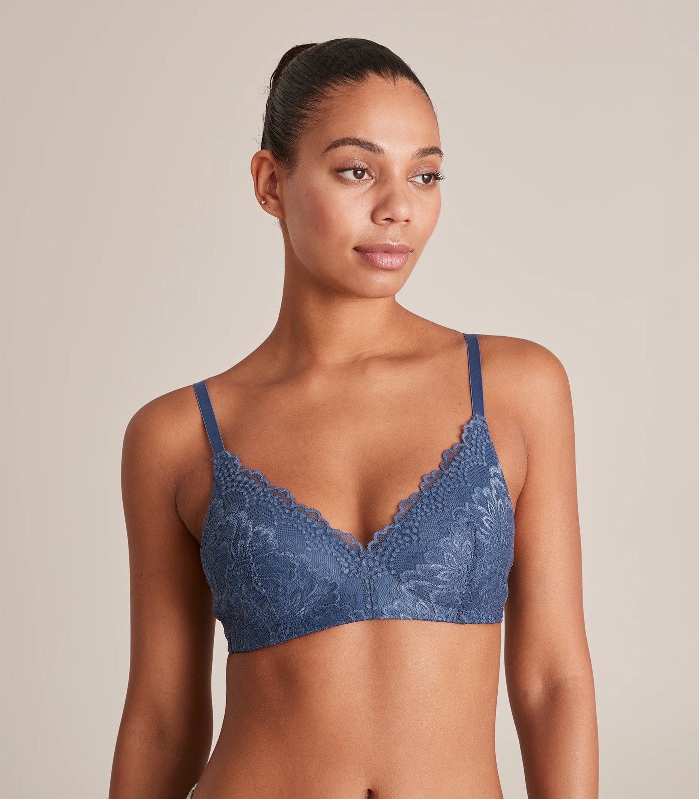 Lace Wirefree Contour T-Shirt Bra; Style: TLLWF090 1 of 5