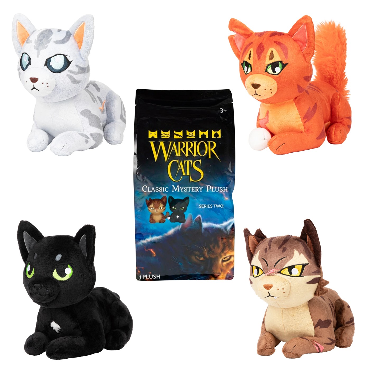 Warrior Cats 11 Inch Large Mystery Plush Series 1 - Assorted 5 of 5