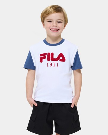 Short Sleeve T-Shirt Jake - Fila - White