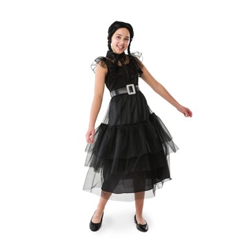 2 Piece Horror Girl with Wig Costume - Ages 12+