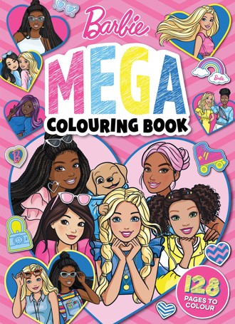 Barbie: Mega Colouring Book