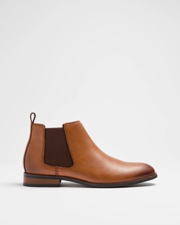 Mens Leather Chelsea Boots - James