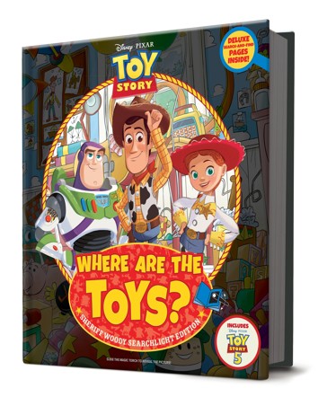 Disney Pixar Toy Story Where are the Toys?: Sheriff Woody Searchlight Edition - Book