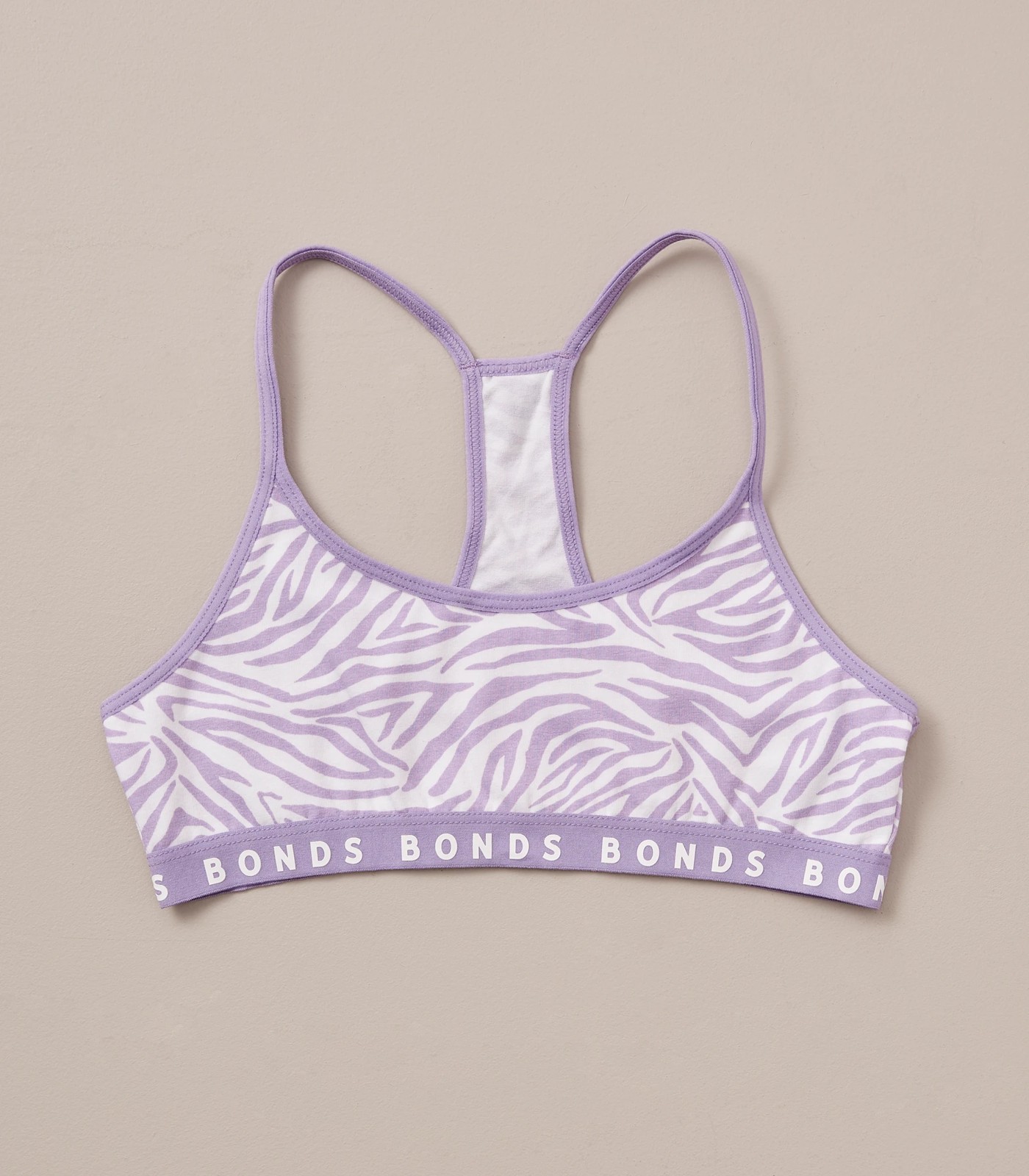 3 Pack Bonds Girls Hipster Racer Back Crops 4 of 5