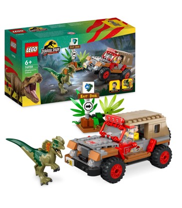 LEGO® Jurassic Park Dilophosaurus Ambush 76958