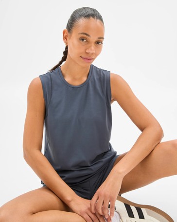 Active Performance Running Muscle Tank Top