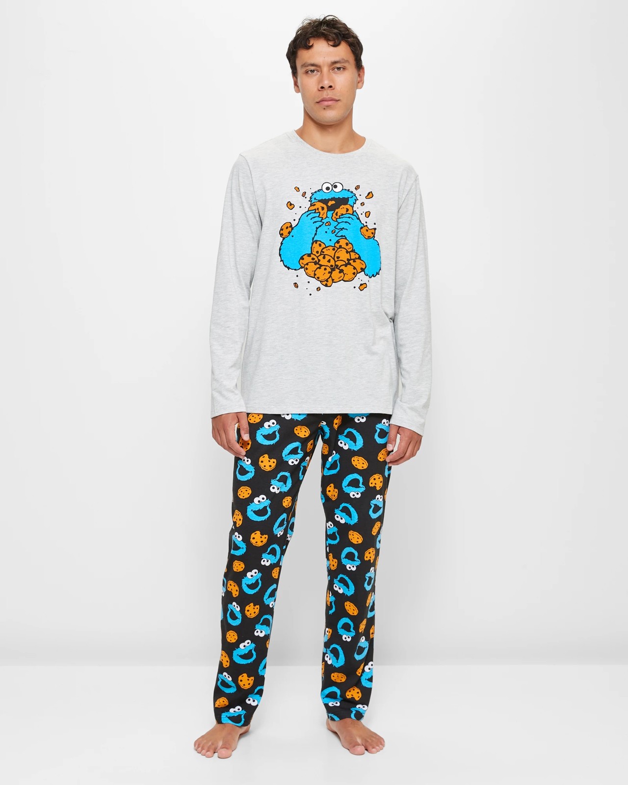 Cookie Monster Pyjama Sleep Set Target Australia