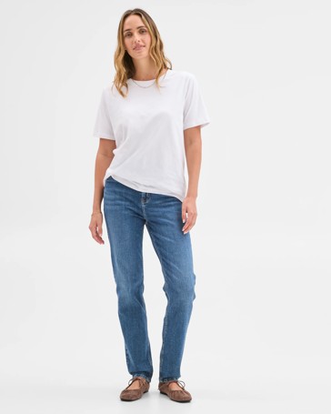Denim Alexa Slim Leg Full Length Jeans