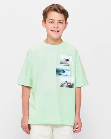 Oversized Graphic Print T-shirt