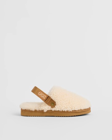 Australian Design Genuine Leather and Sheepskin Sherpa Clogs
