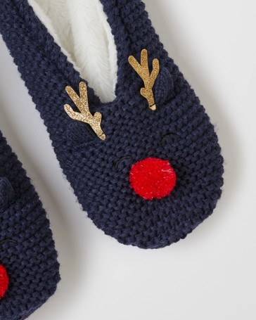 Womens Christmas Bootie Socks