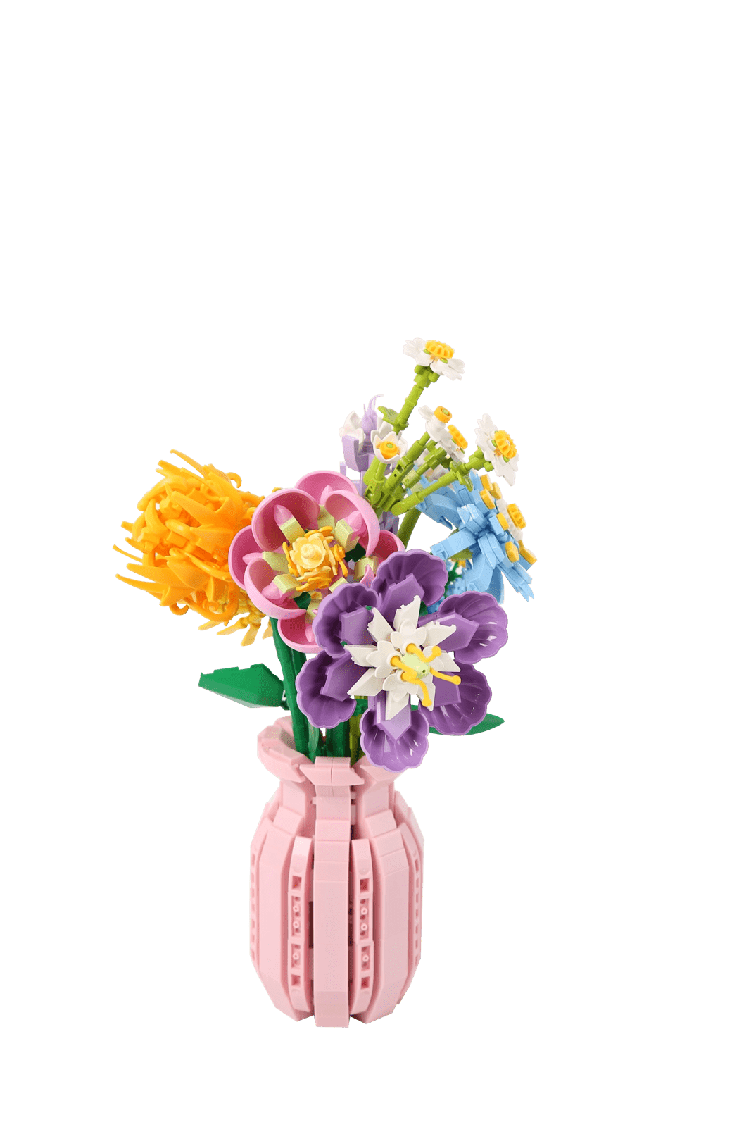 1312 Piece Mini Blocks Flower Series: Flower Vase 4 of 6