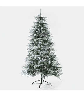 Anko 2.13m (7ft.) Snowy Alaskan Christmas Tree