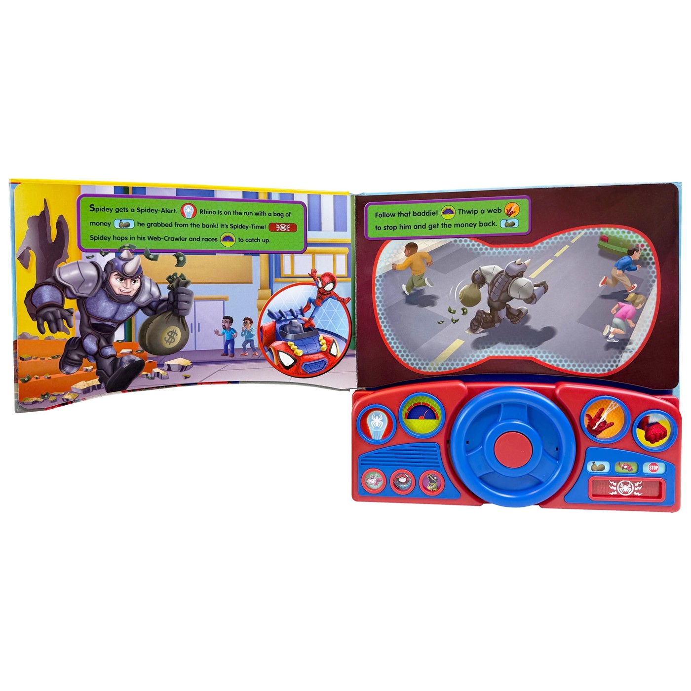 Disney Jr. Marvel Spidey and His Amazing Friends: Race to the Rescue! - Sound Book 4 of 5