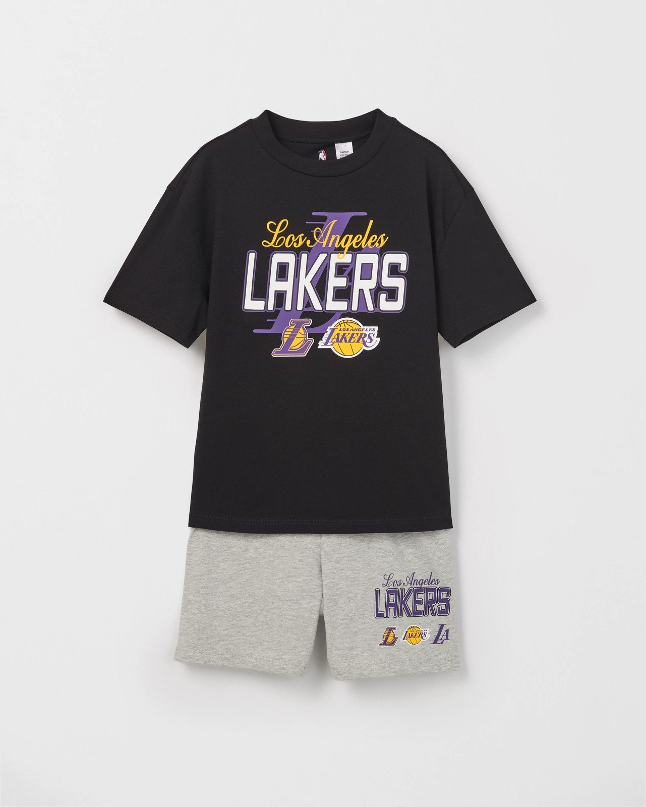 License NBA Australian Cotton Older Boys Oversized Knit Pyjama Set 5 of 5