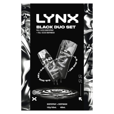 LYNX Black Duo Gift Set