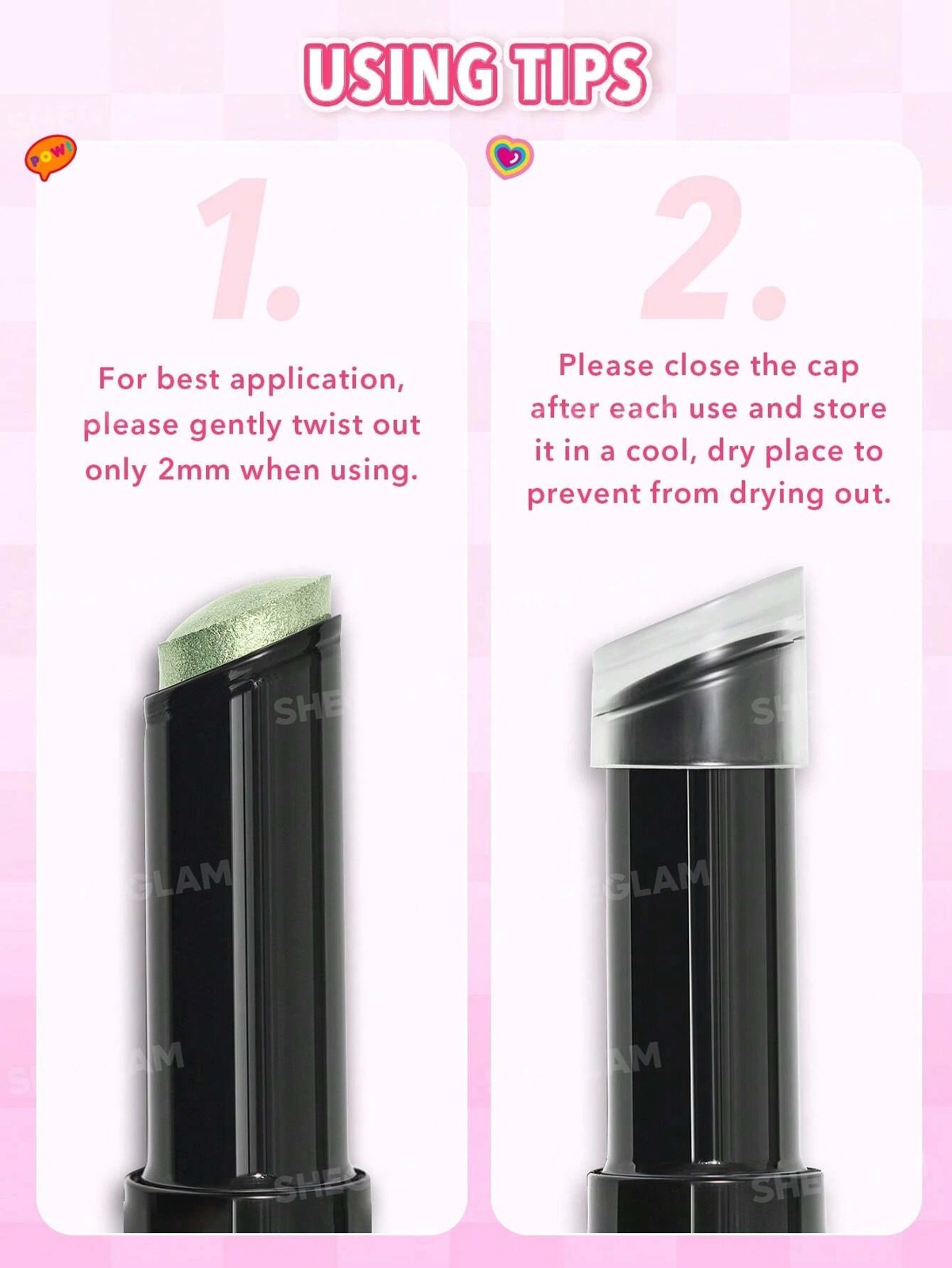 The Powerpuff Girls x SHEGLAM Power-Noia Shimmer Stick - Everything Nice 5 of 5
