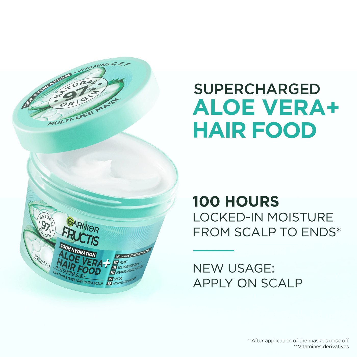 Garnier Fructis Hydrating Aloe Vera Hair Food 5 of 6